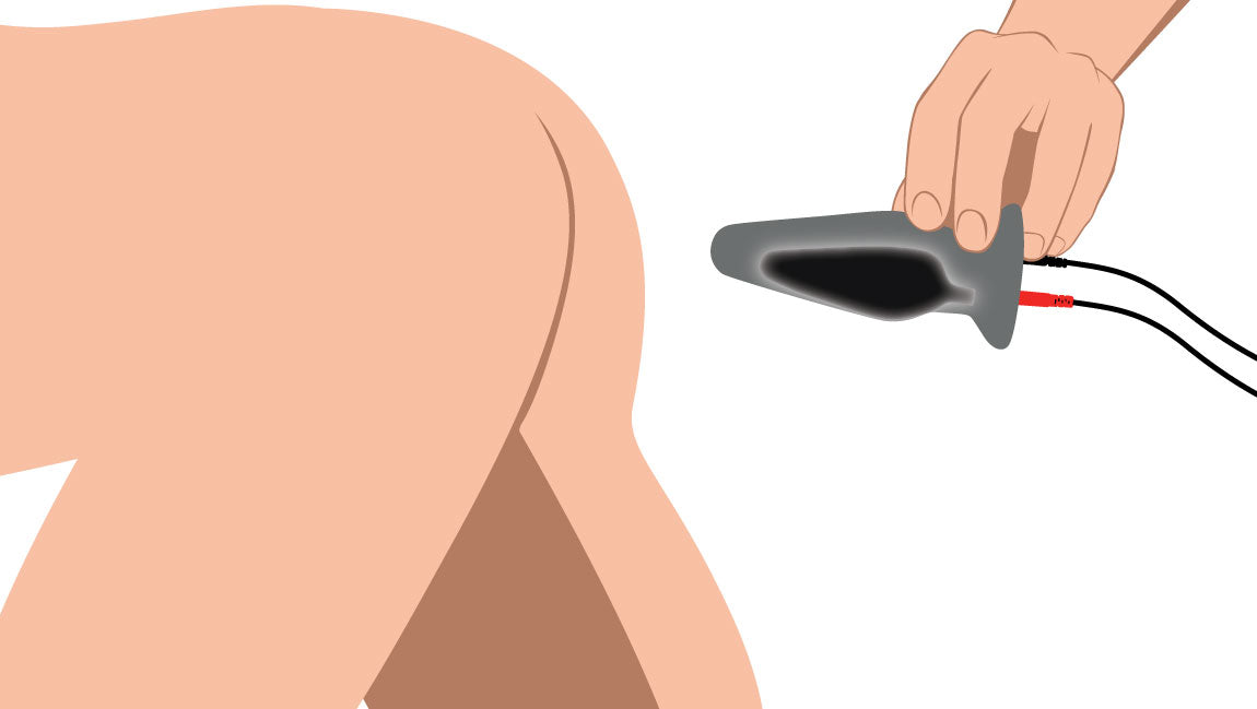 Anal Amplifier Silicone eStim Plug