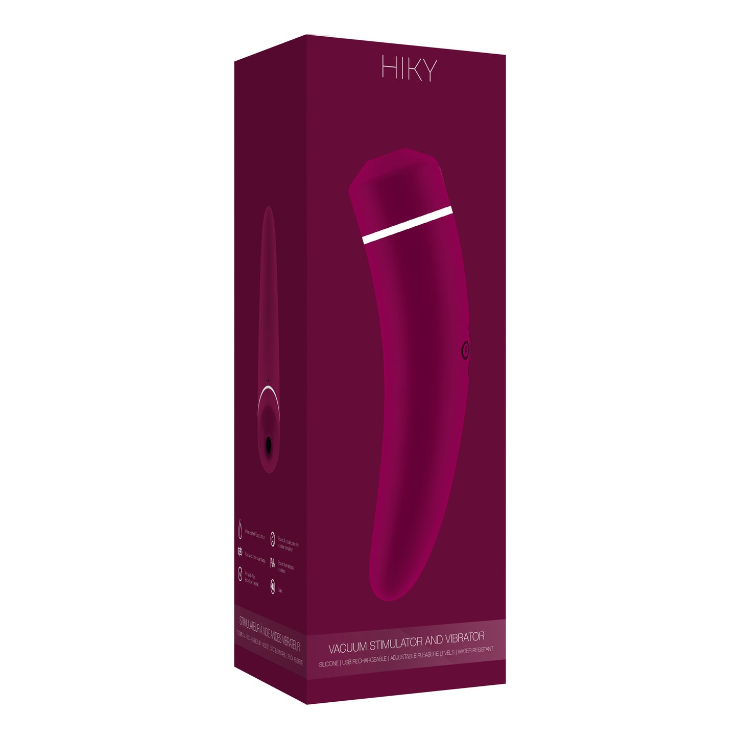 Hiky Vacuum Clitoral Stimulator and Vibrator