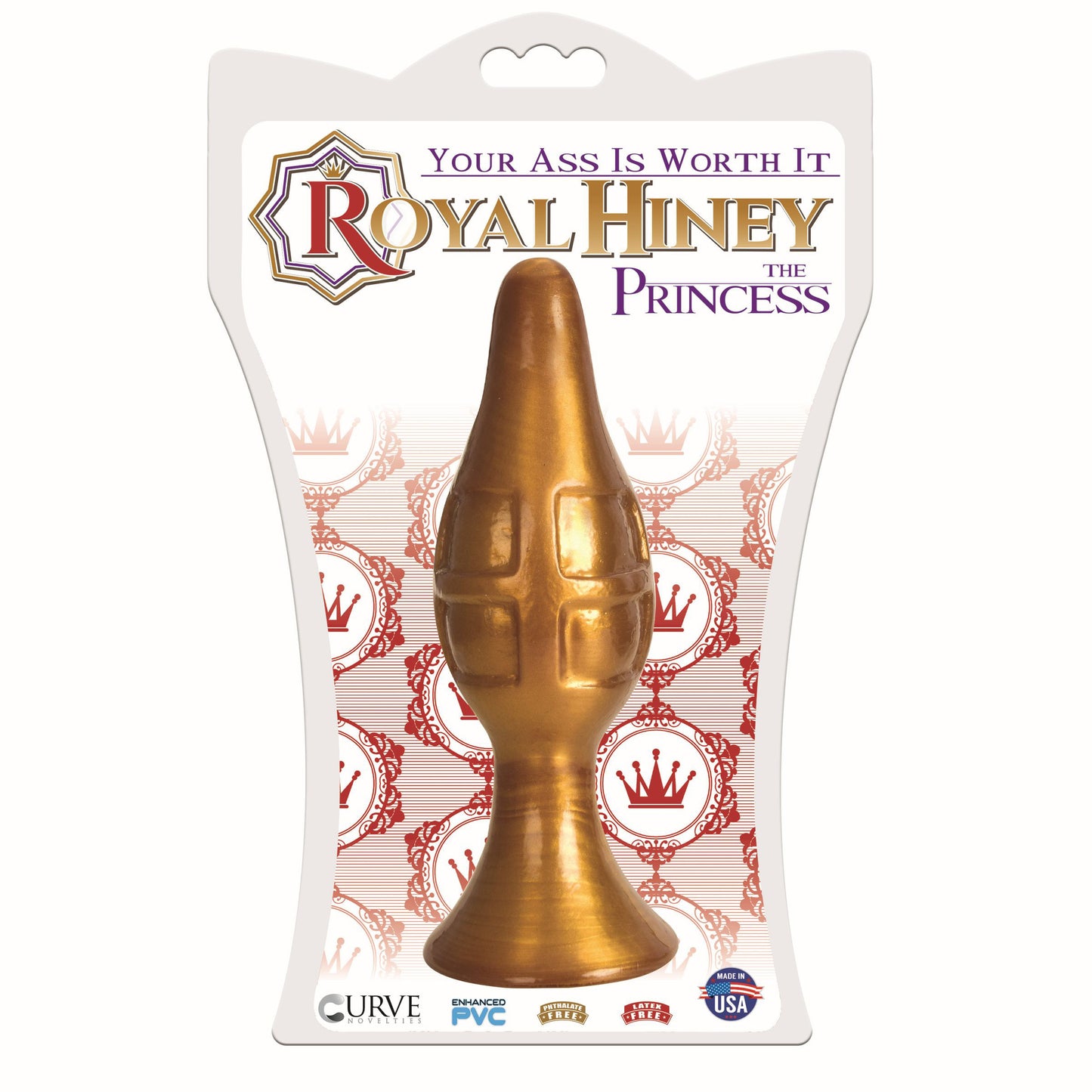 The Prince Anal Plug -Gold