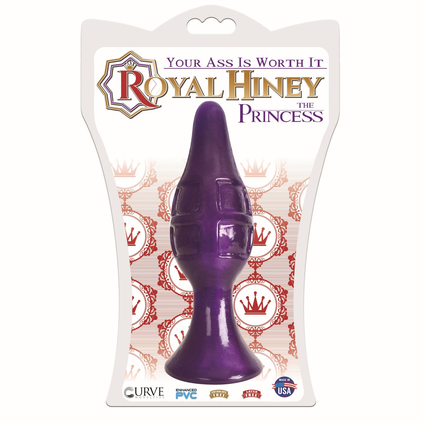 The Prince Anal Plug -Purple