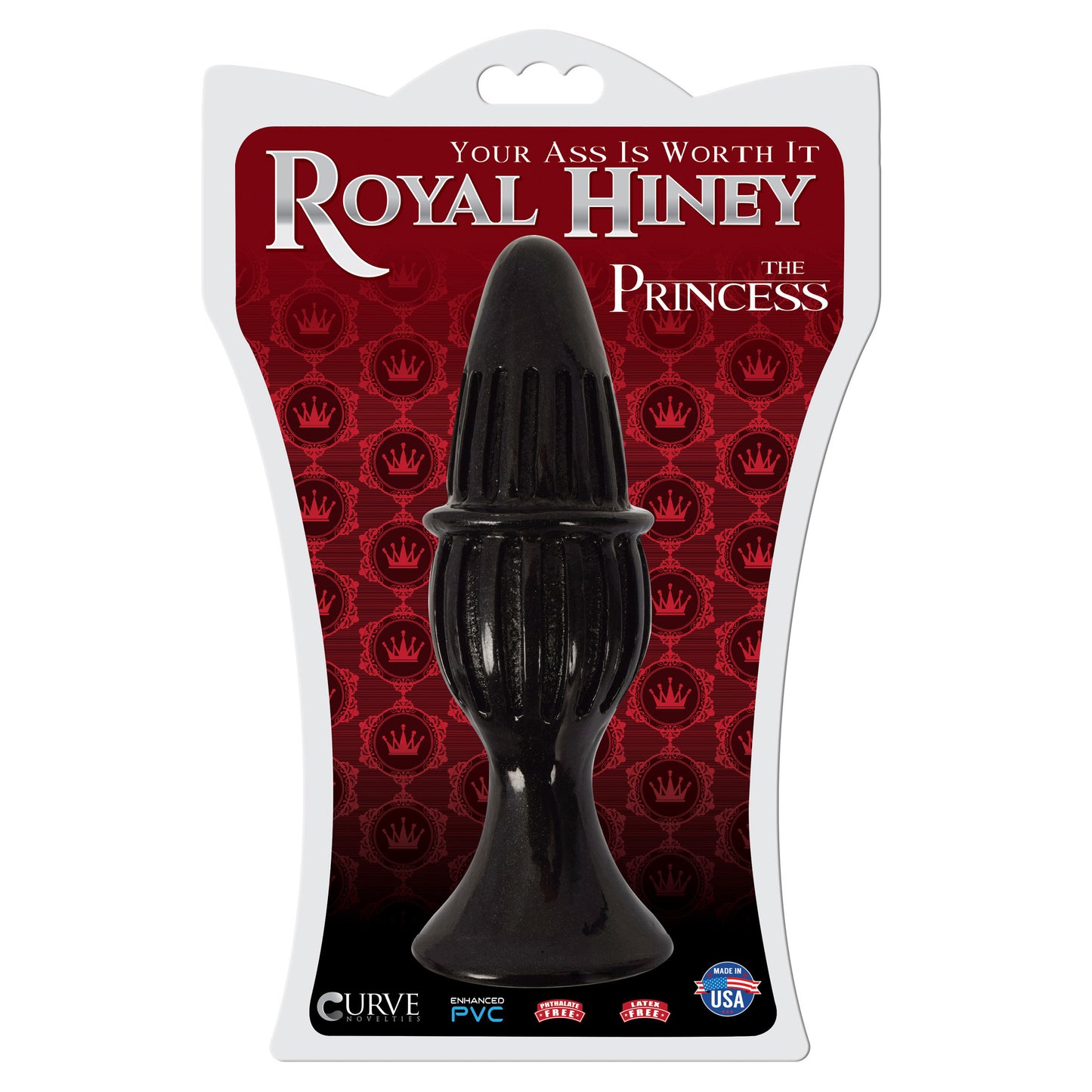 The Princess Anal Plug - Midnight Black