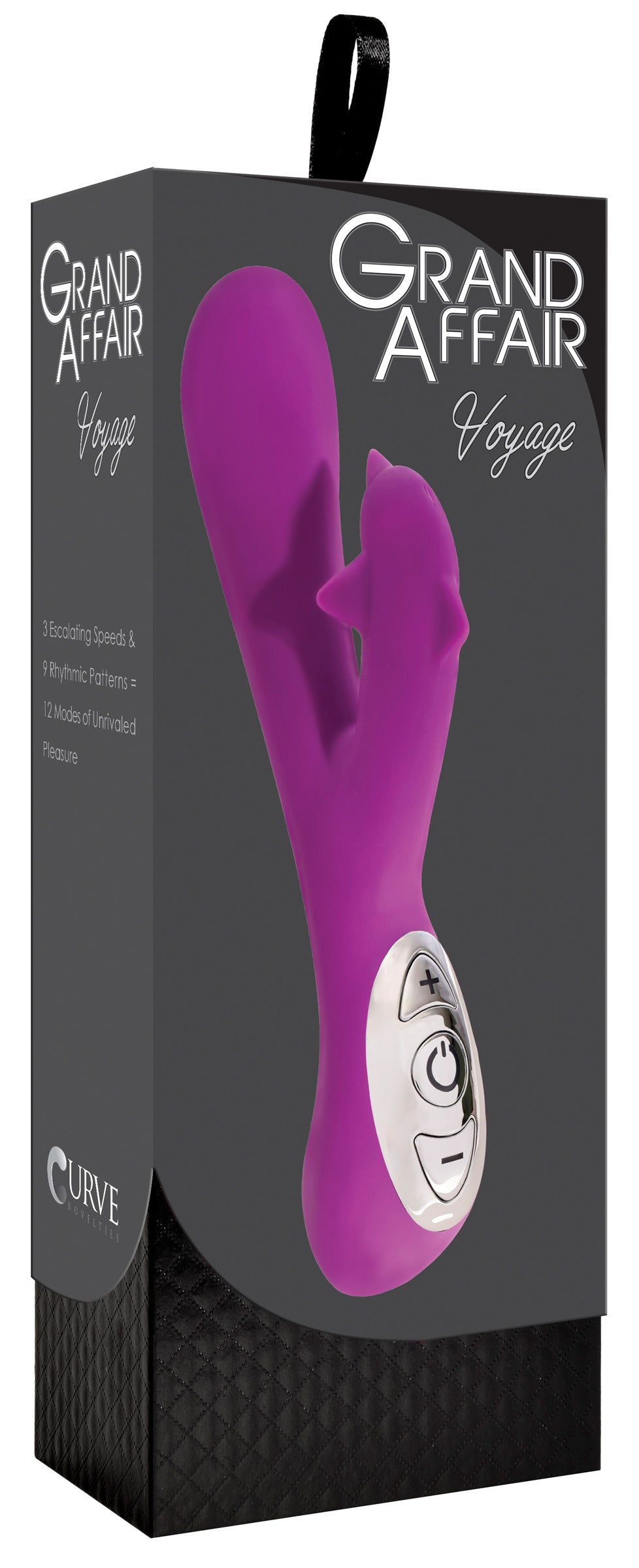 Voyage Dolphin Silicone Vibrator - Purple