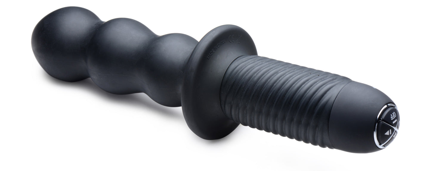 The Groove 10X Silicone Vibrator with Handle