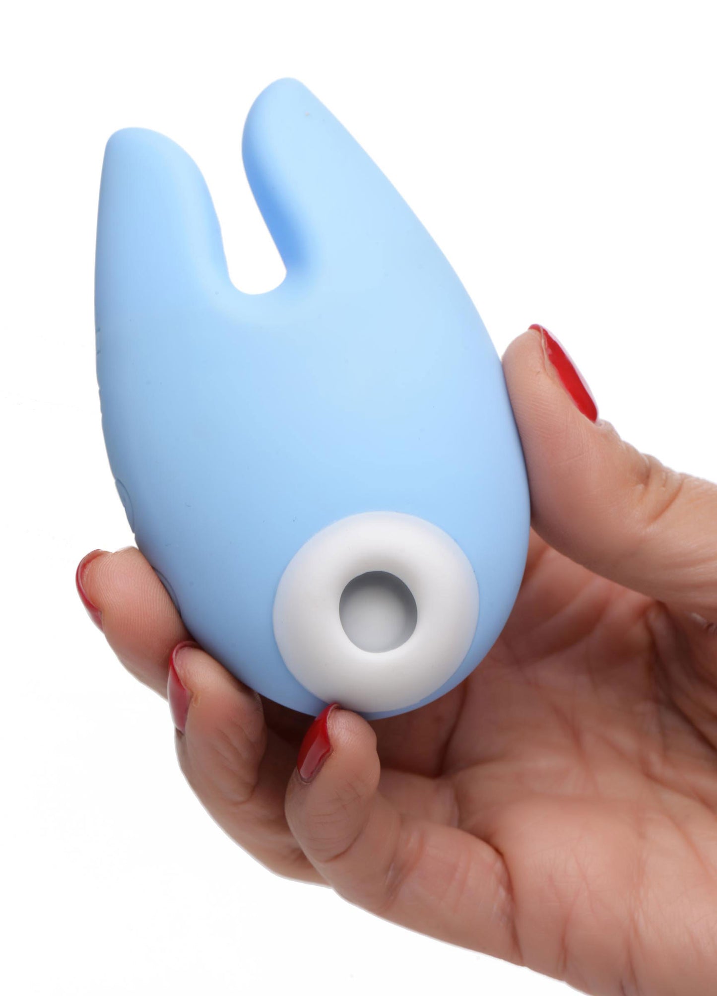 Sucky Bunny Silicone Clitoral Stimulator - Blue