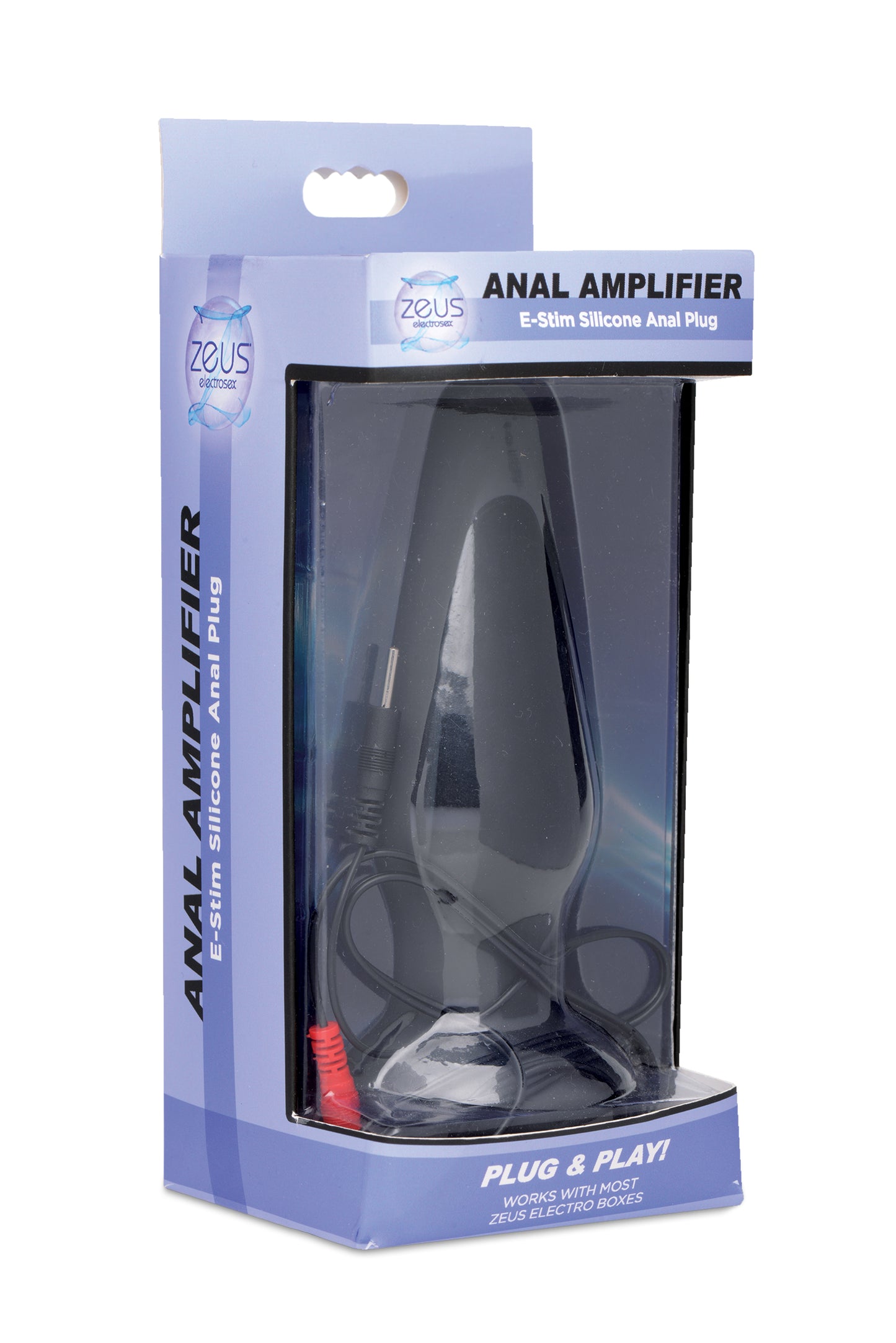 Anal Amplifier Silicone eStim Plug