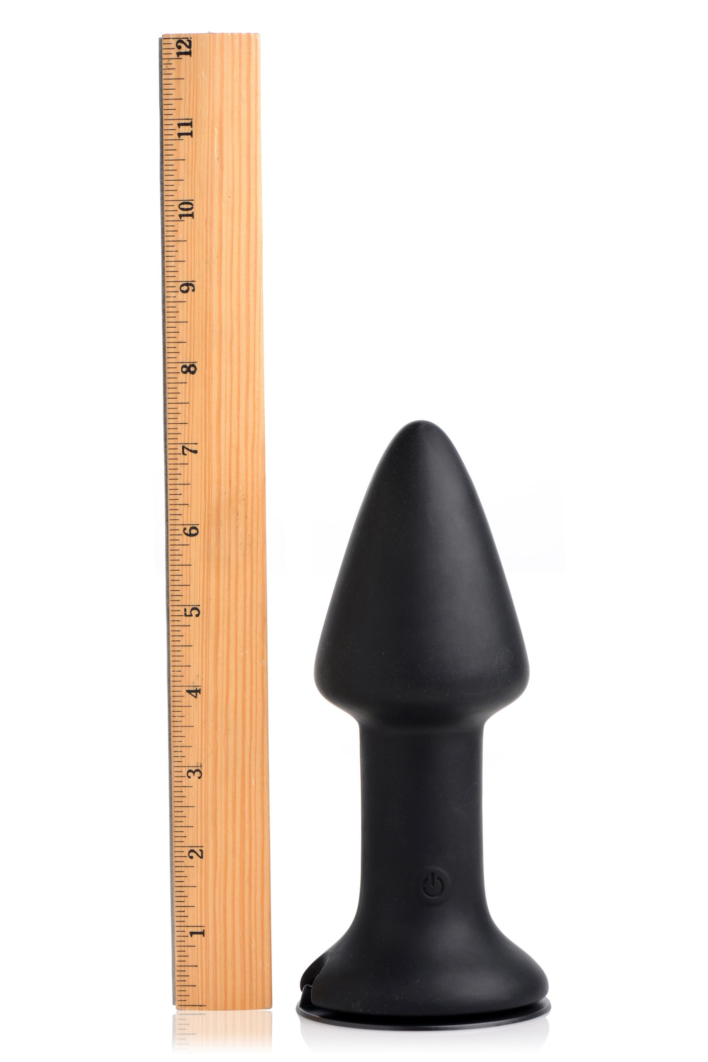 Mega Spade 10x Vibrating XL Silicone Plug