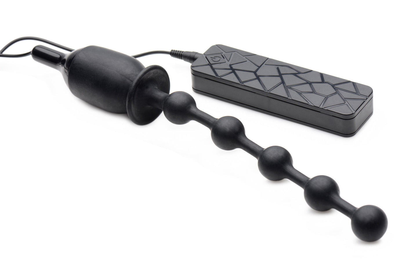 Voodoo Beads 10x Vibrating Silicone Anal Wand