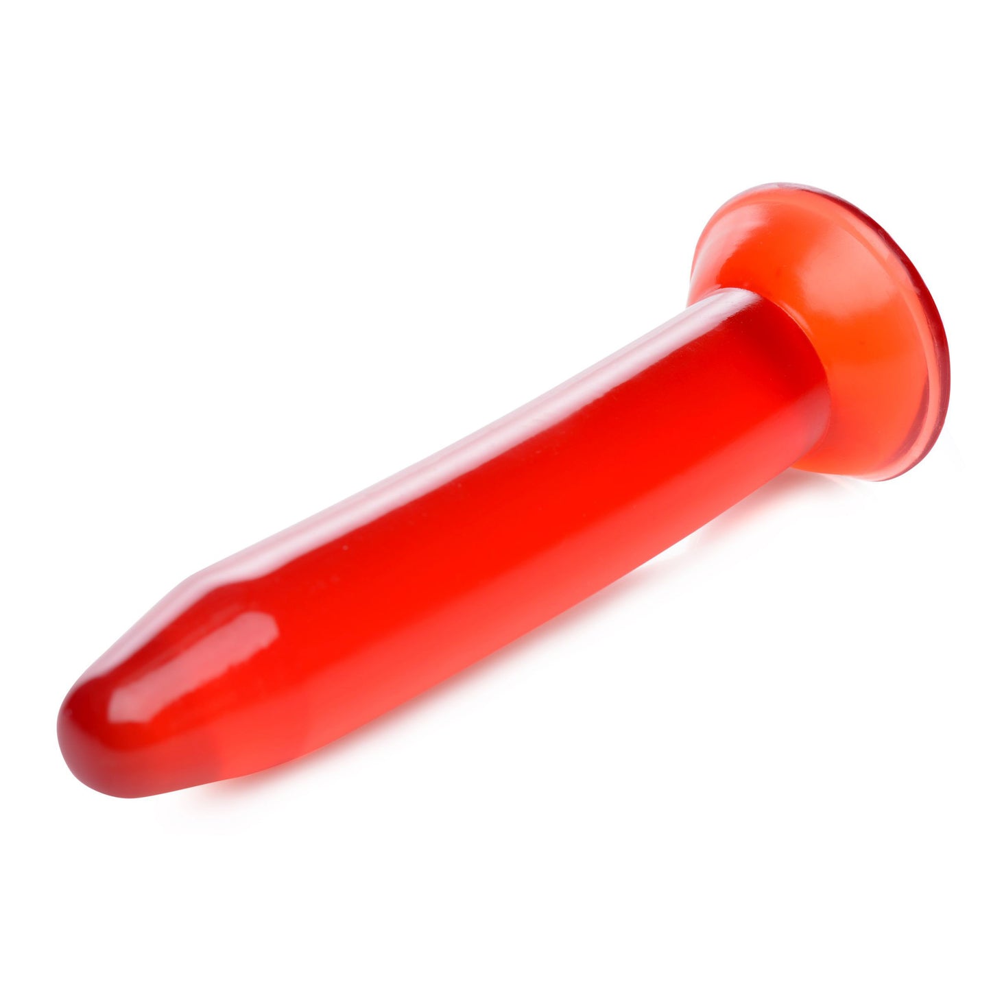 Smooth Tool Dildo - Red