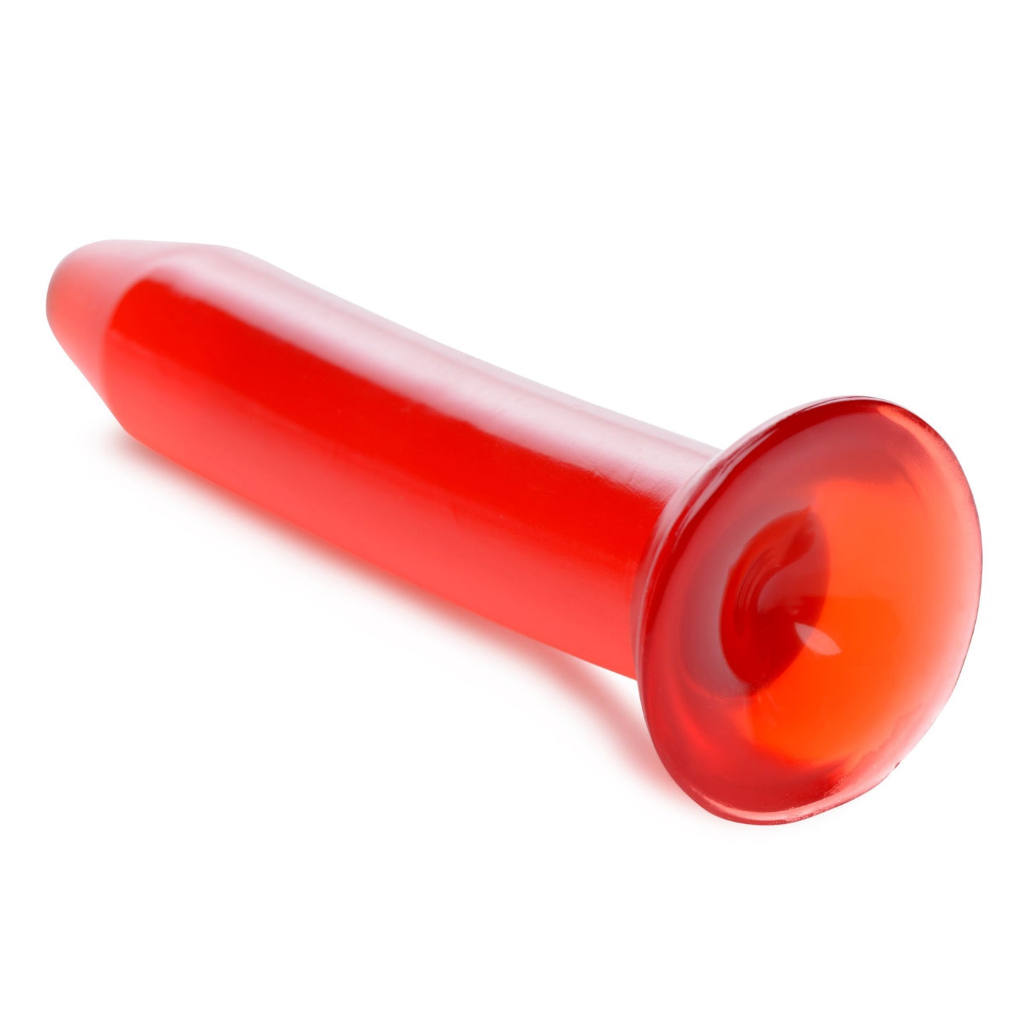 Smooth Tool Dildo - Red