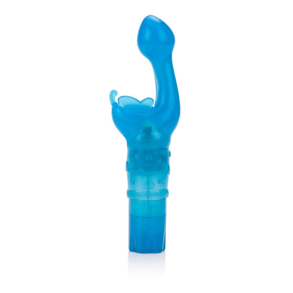 Blue Butterfly Kiss Vibrator - Packaged