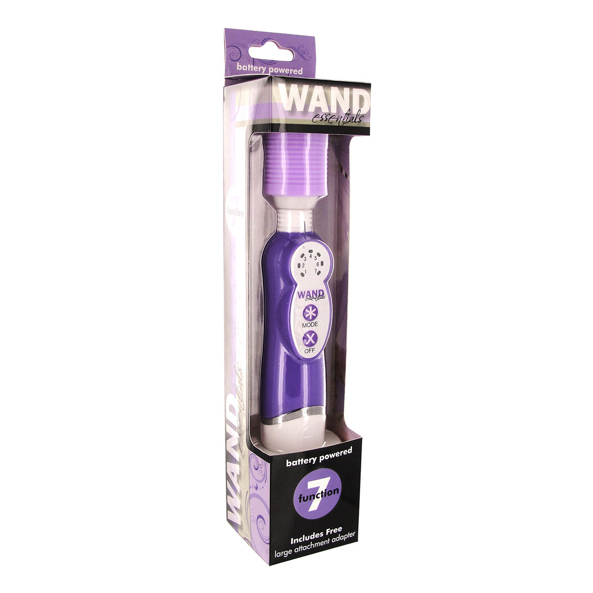 Wand Essentials 7 Function Wand - Purple