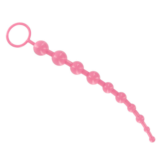 Long Anal Beads - Pink