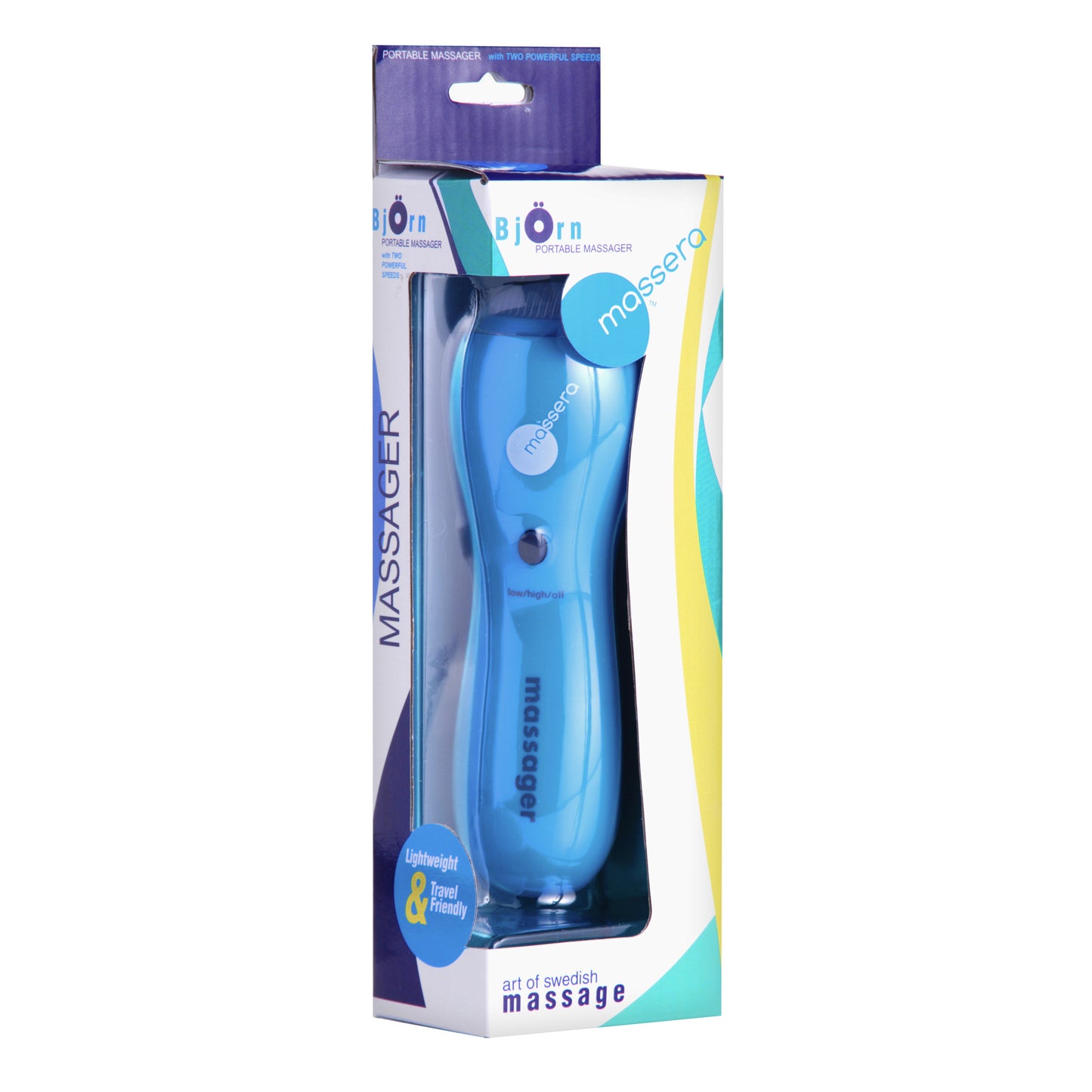 Bjorn Portable Vibrating Massager - Blue