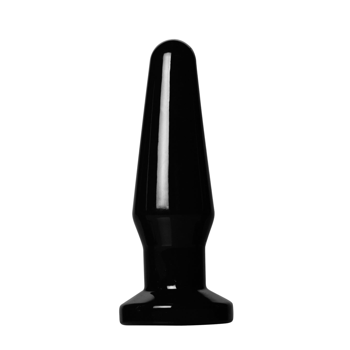 Black Anal Plug - Medium