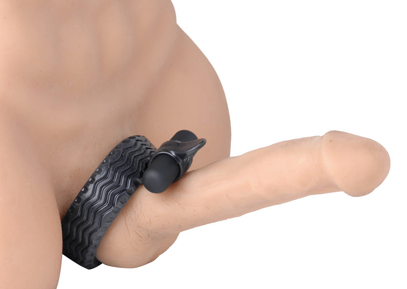 Tread Ultimate Tire Cock Ring with Clit Stimulator