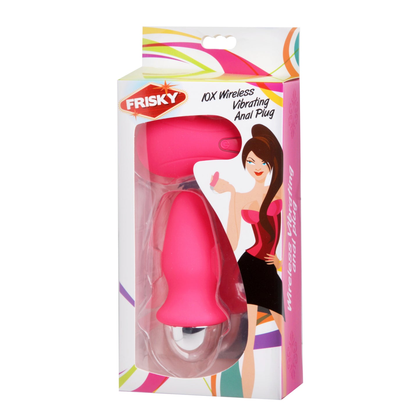 10 Mode Wireless Vibrating Silicone Anal Plug