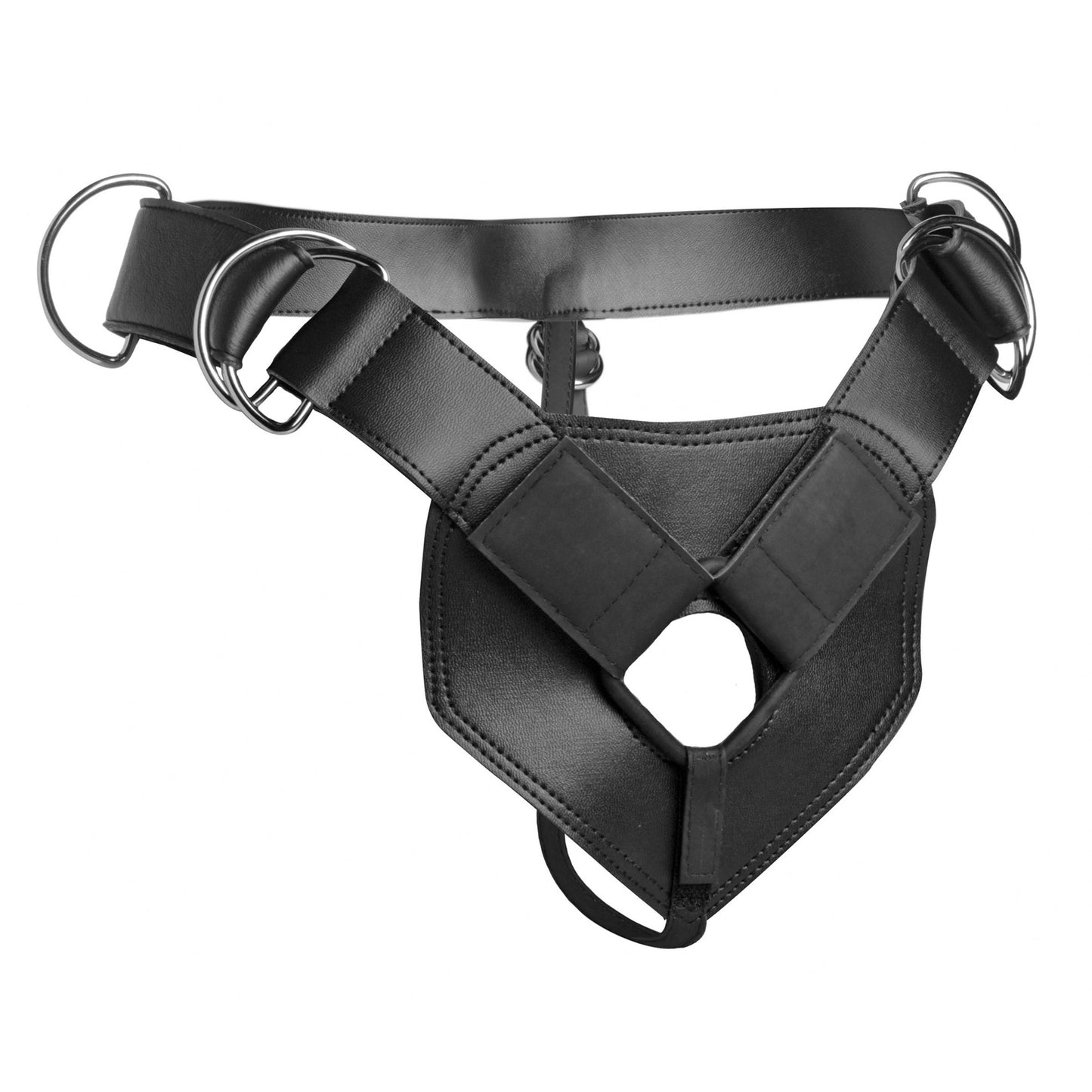 Flaunt Heavy Duty Strap On Harness with Dildo