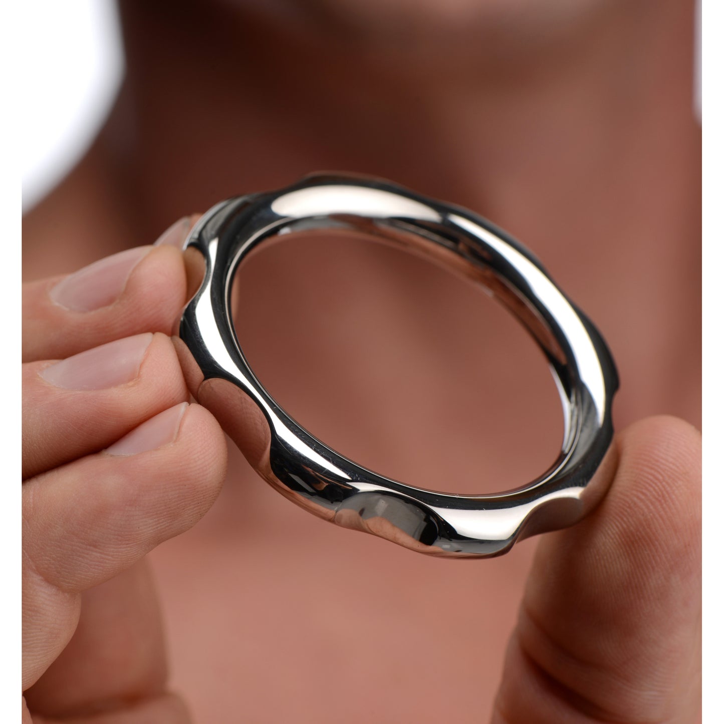 Gear Head Metal Cock Ring- 1.75 inch