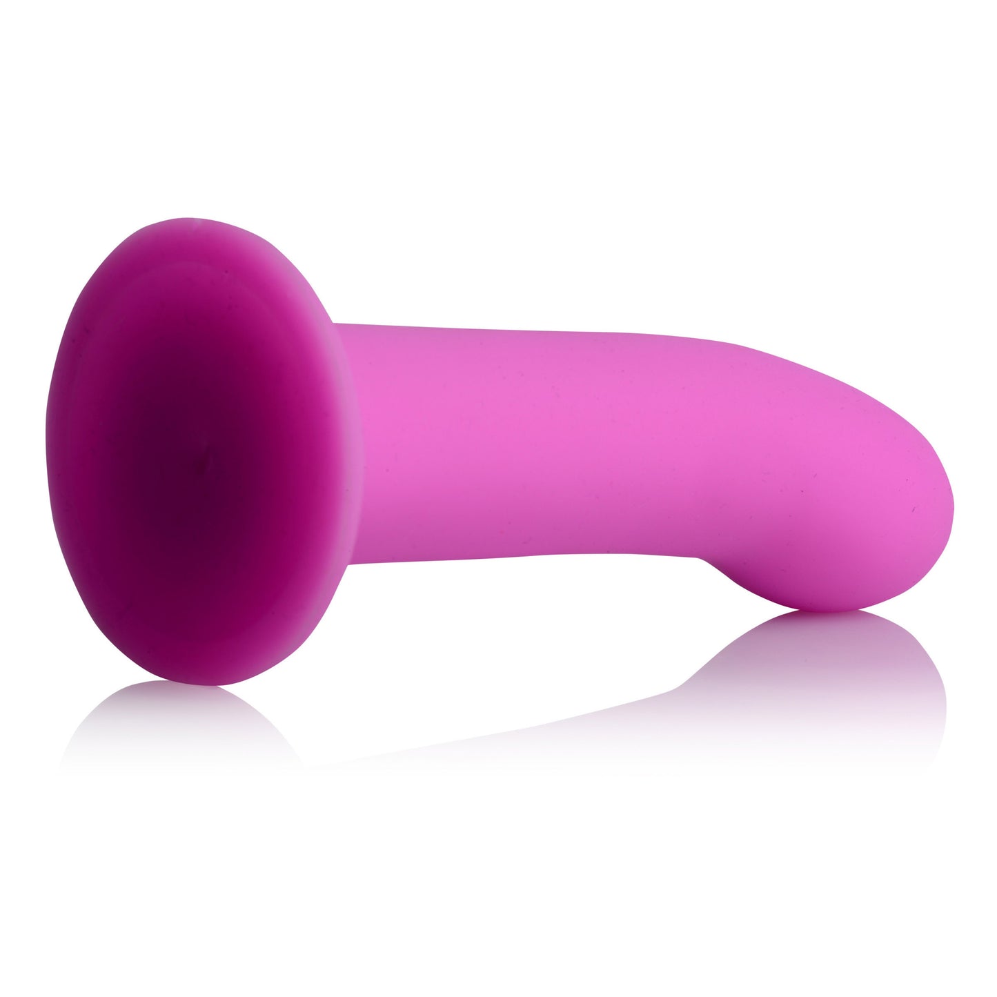 Pink Silicone Strap-on Dildo - Large