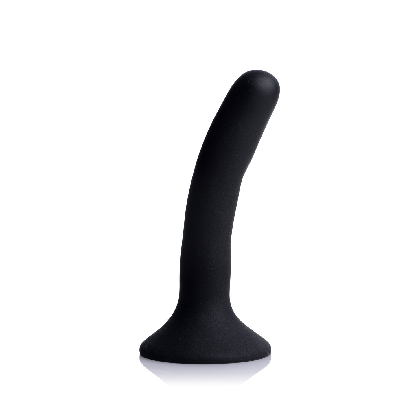 Black Silicone Strap-On Dildo - Small