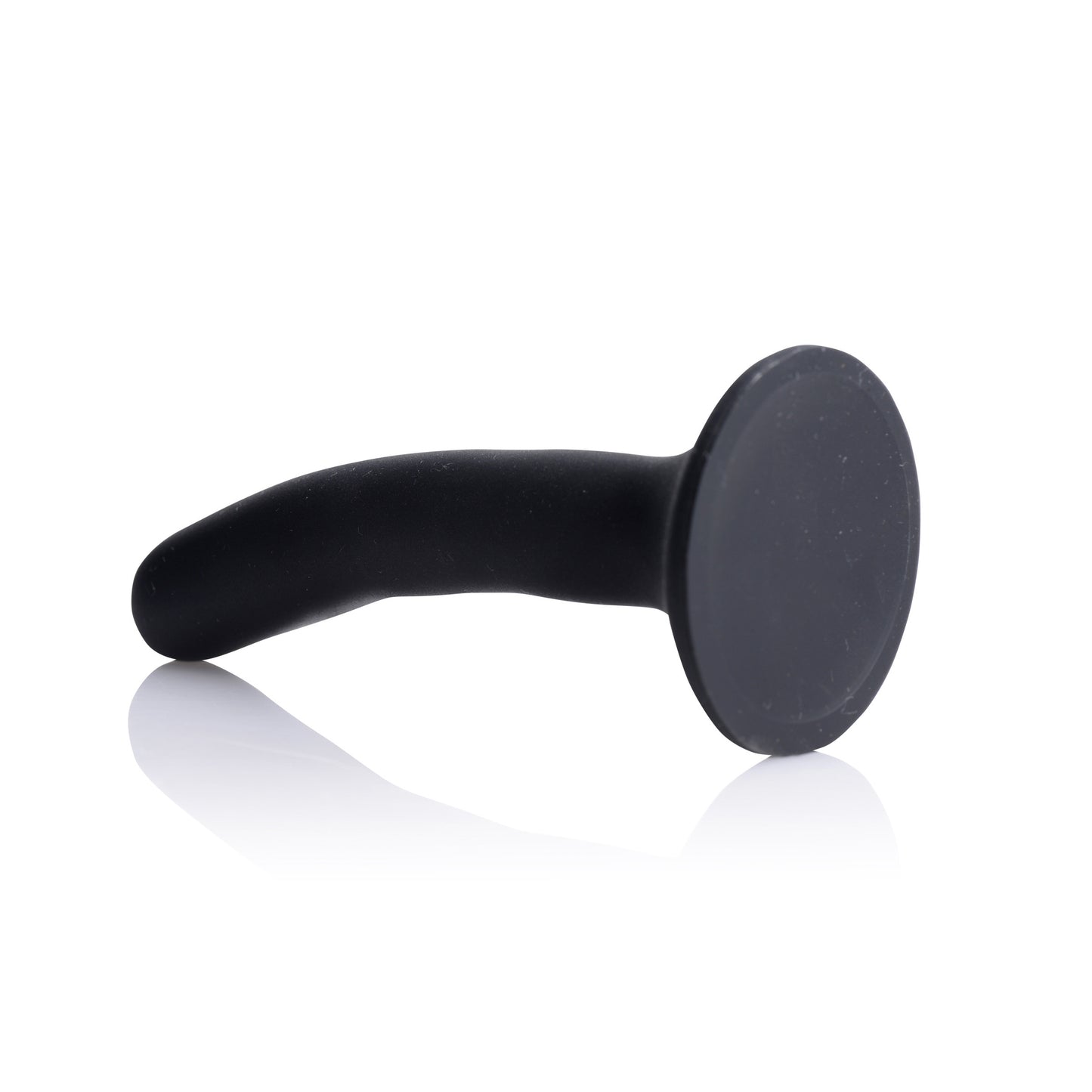 Black Silicone Strap-On Dildo - Small