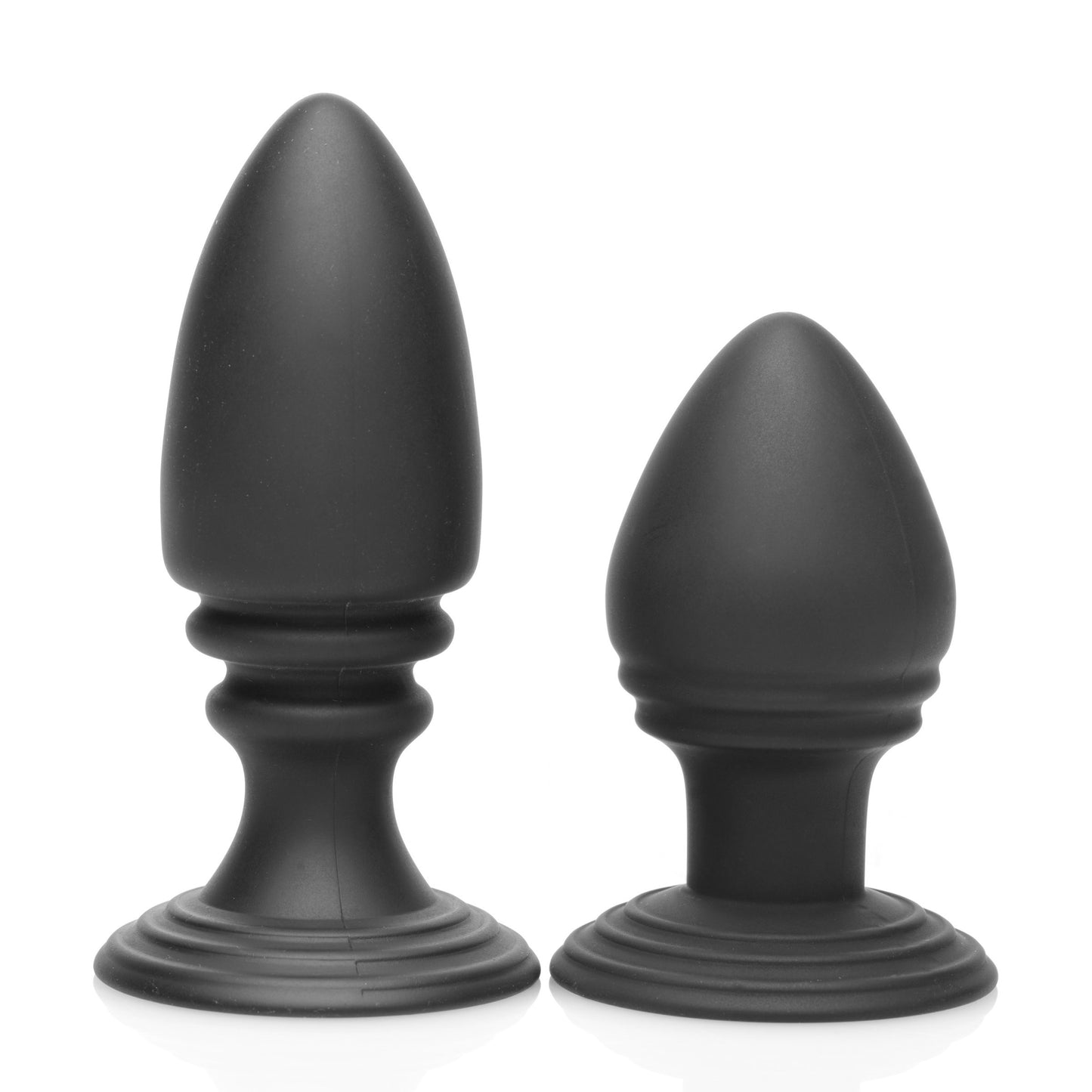 Duplex Silicone Anal Plug Set