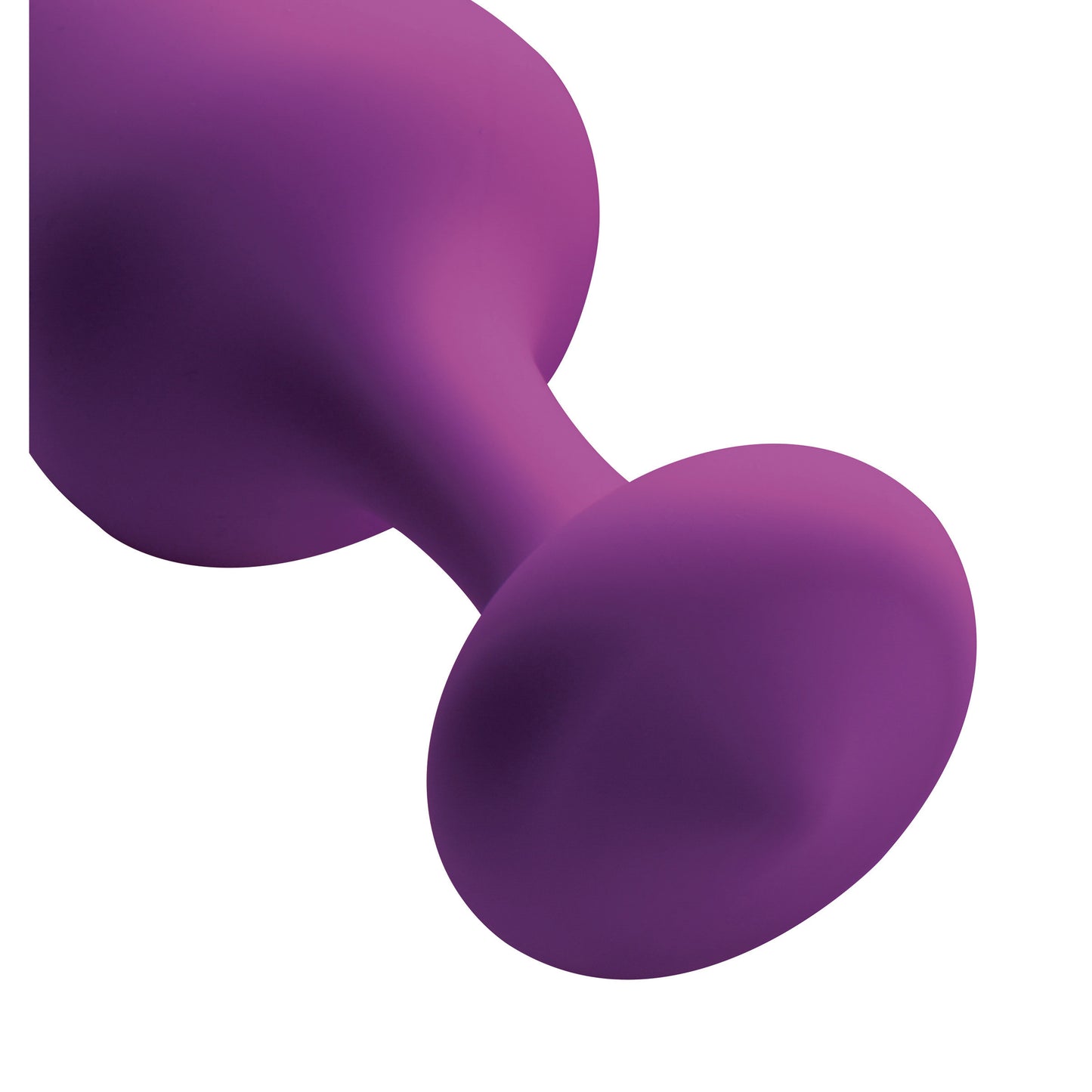 Purple Pleasures 3 Piece Silicone Anal Plugs