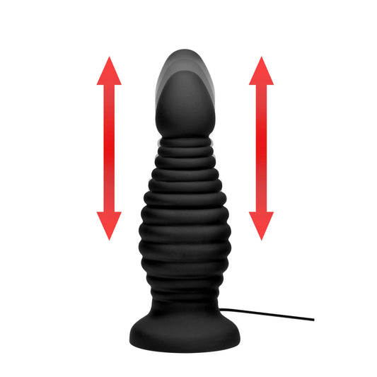 Auto Thruster Vibrating Silicone Anal Plug