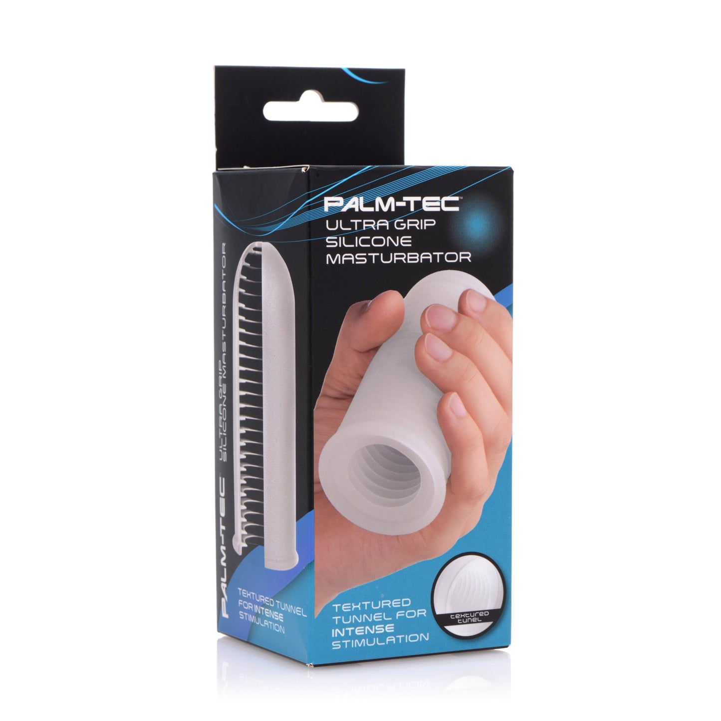 Palm-Tec Ultra Grip Ribbed Silicone Masturbator