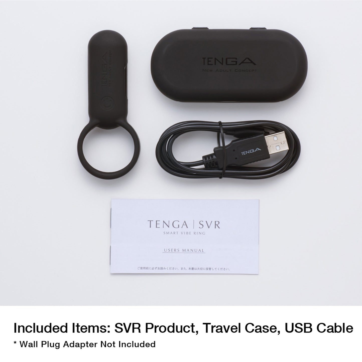 Tenga Smart Vibe Ring - Black