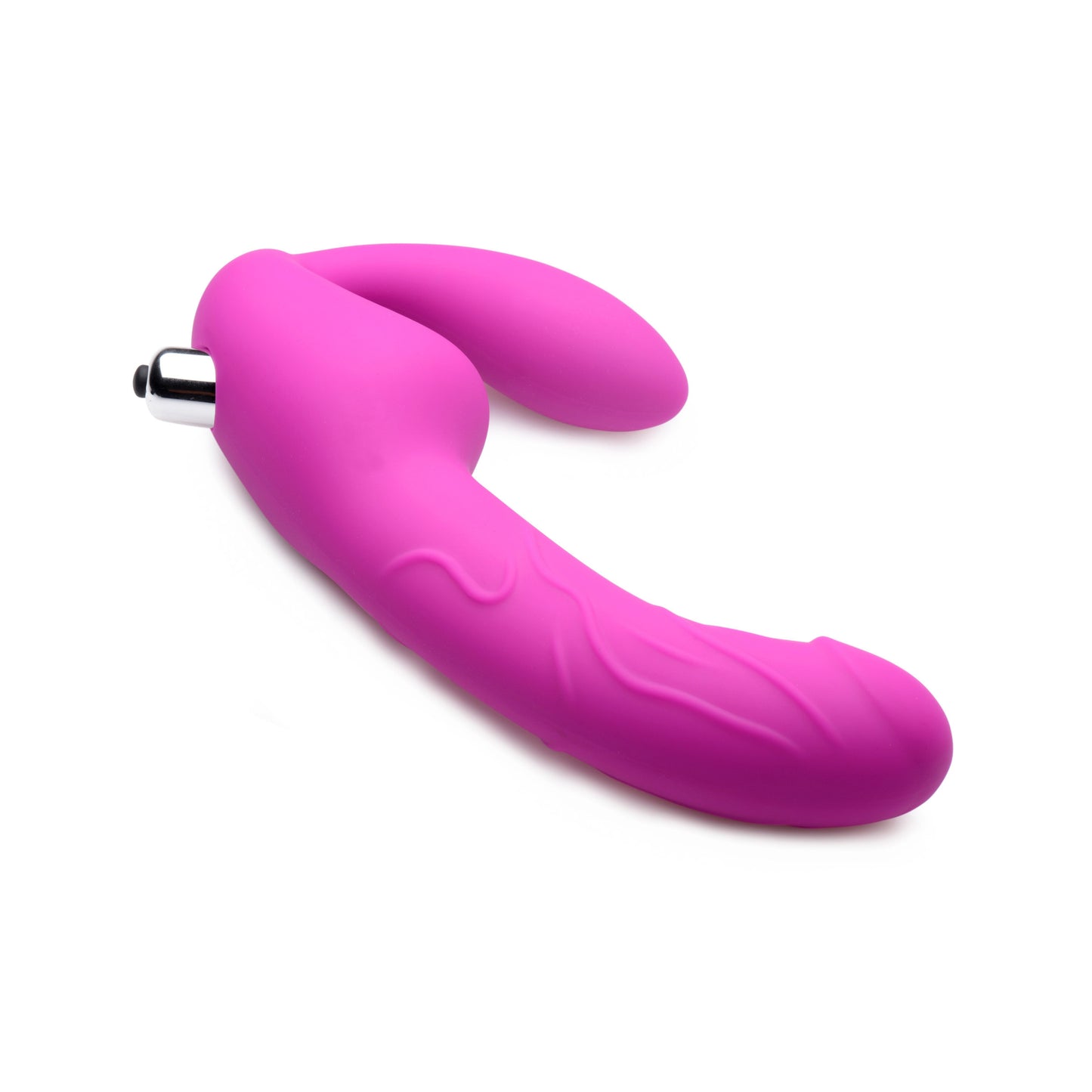 Royal Rider Vibrating Silicone Strapless Strap On Dildo