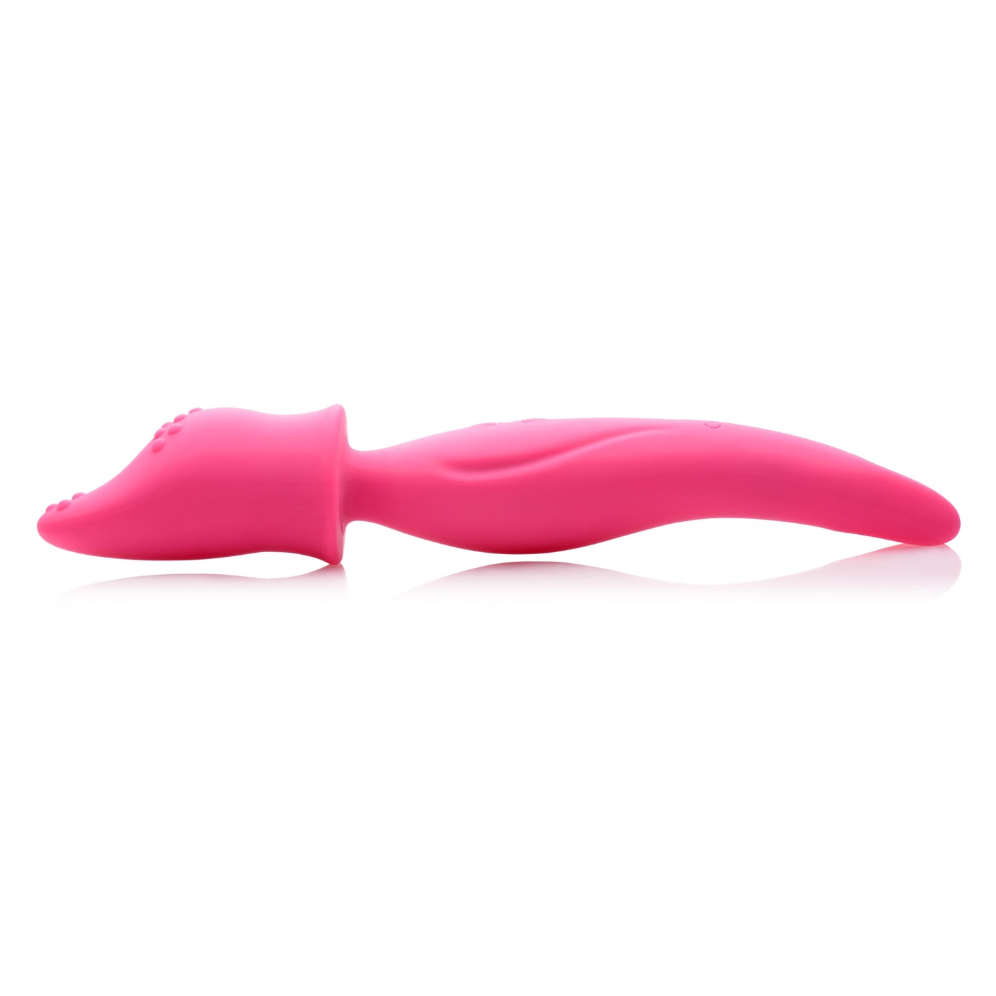 Dual Diva 2 in 1 Silicone Massager- Pink