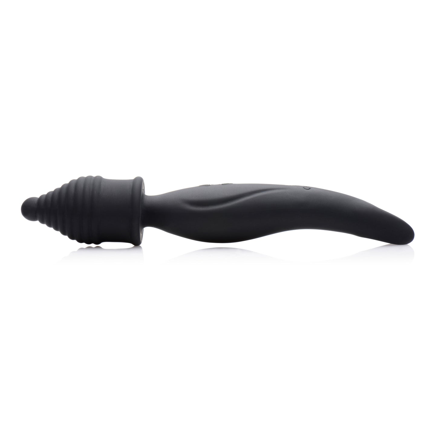 Dual Diva 2 in 1 Silicone Massager- Black