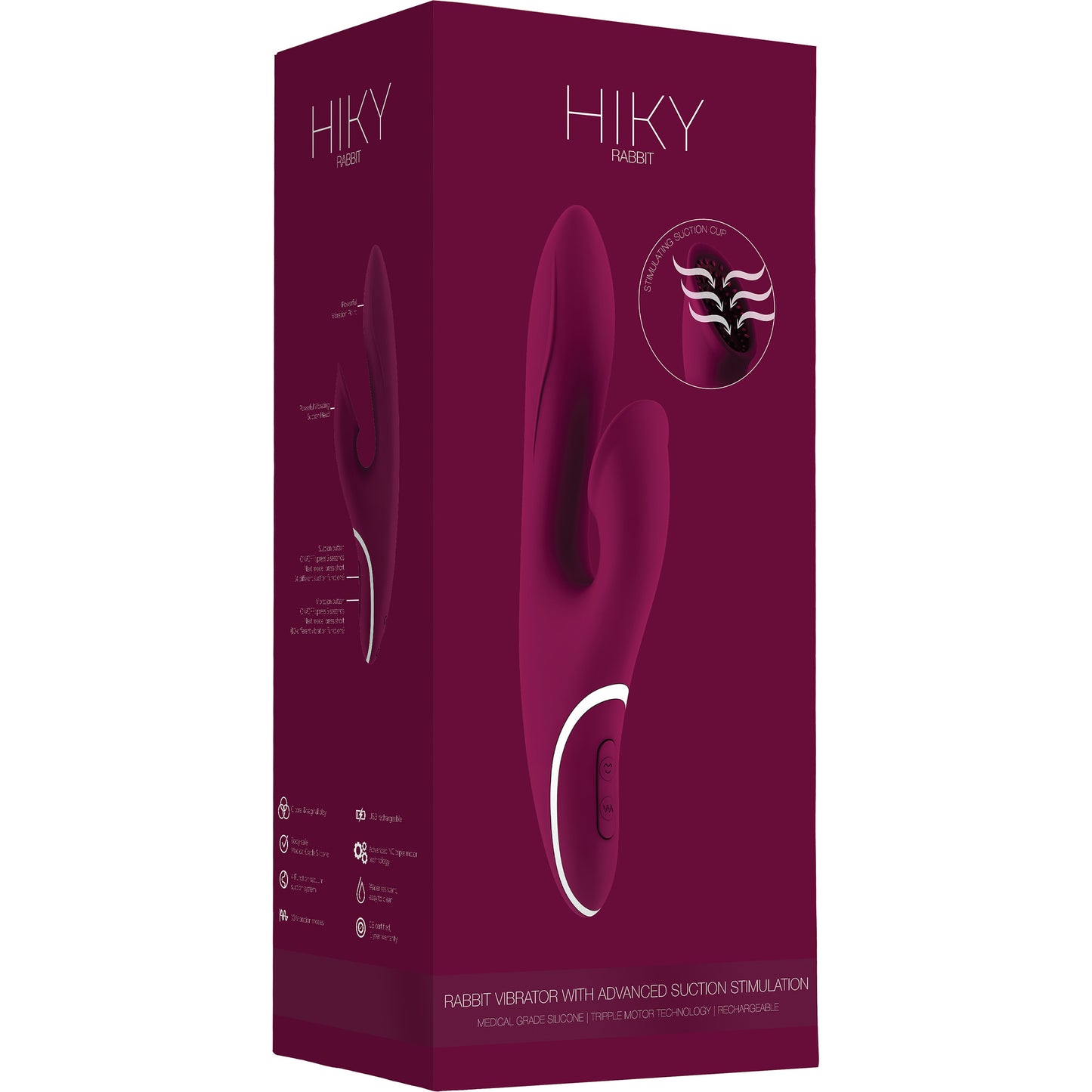 HIKY Rabbit Vibrator with Advanced Suction Stimulation