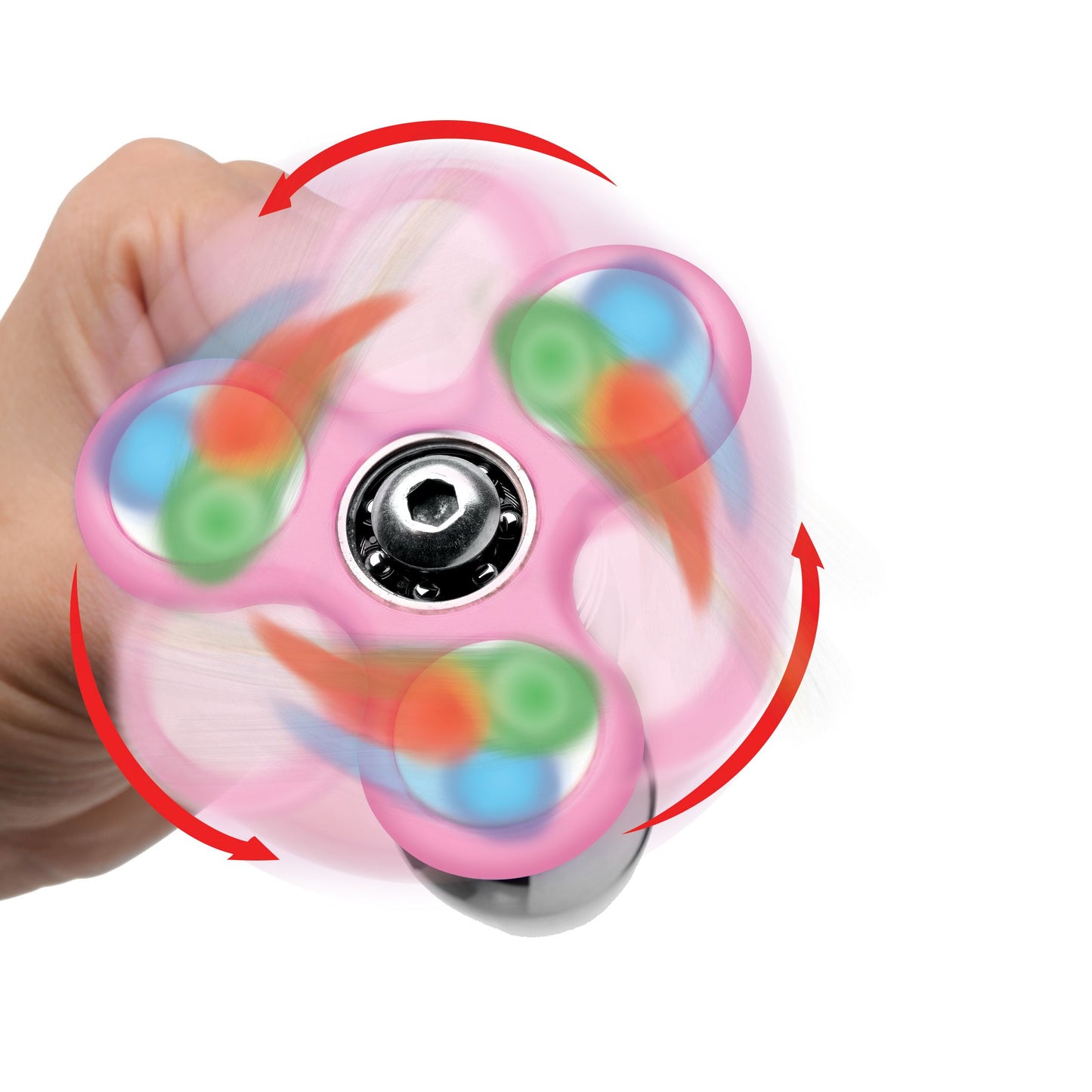 Light Up Fidget Spinner Anal Plug