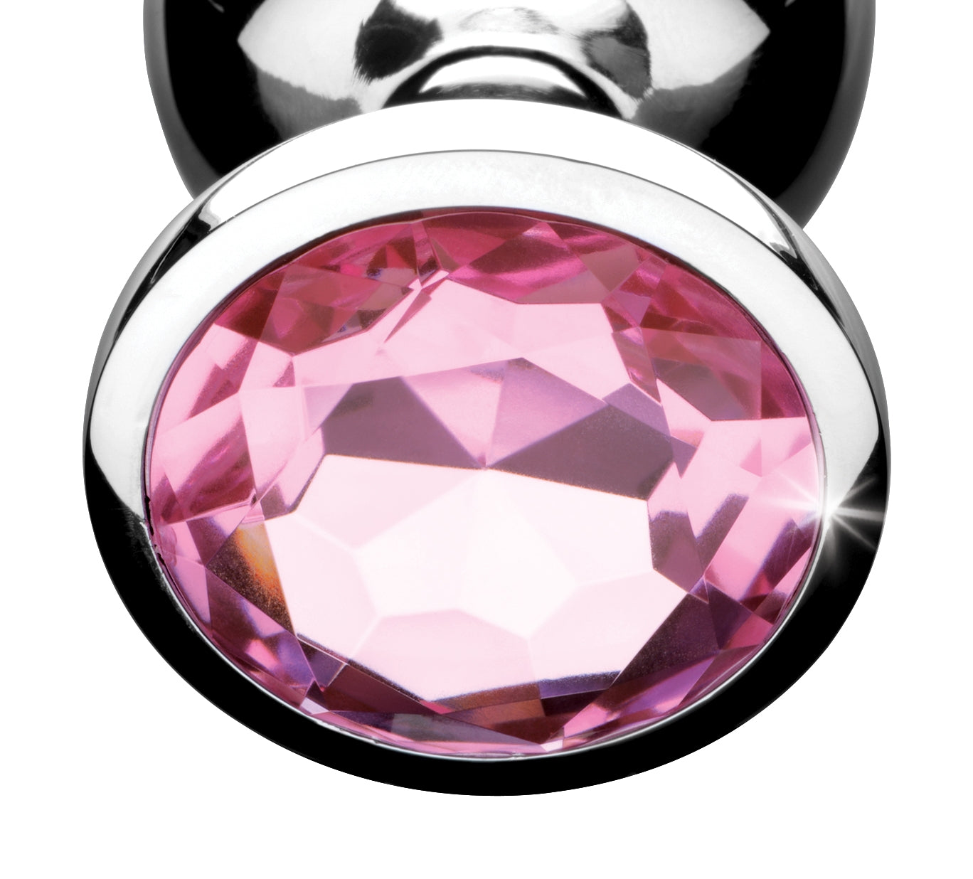 Pink Gem Anal Plug- Small