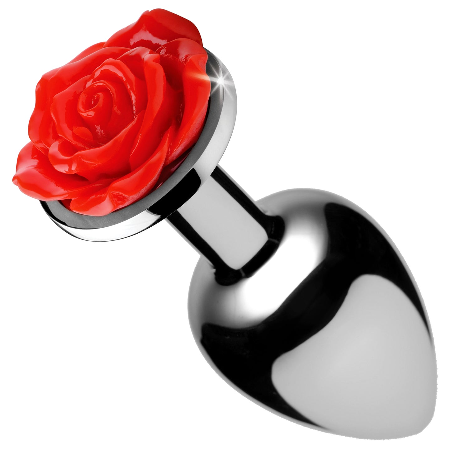 Red Rose Anal Plug- Large