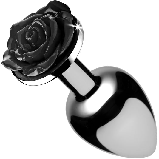 Black Rose Anal Plug- Large