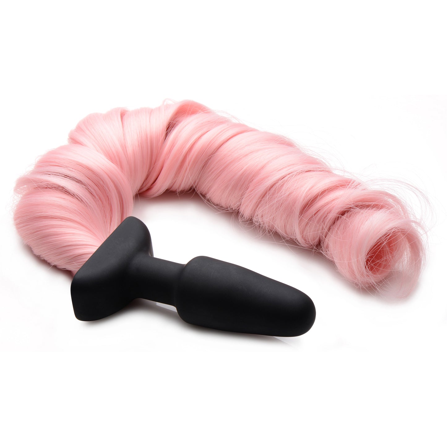 Pink Pony Tail Anal Plug