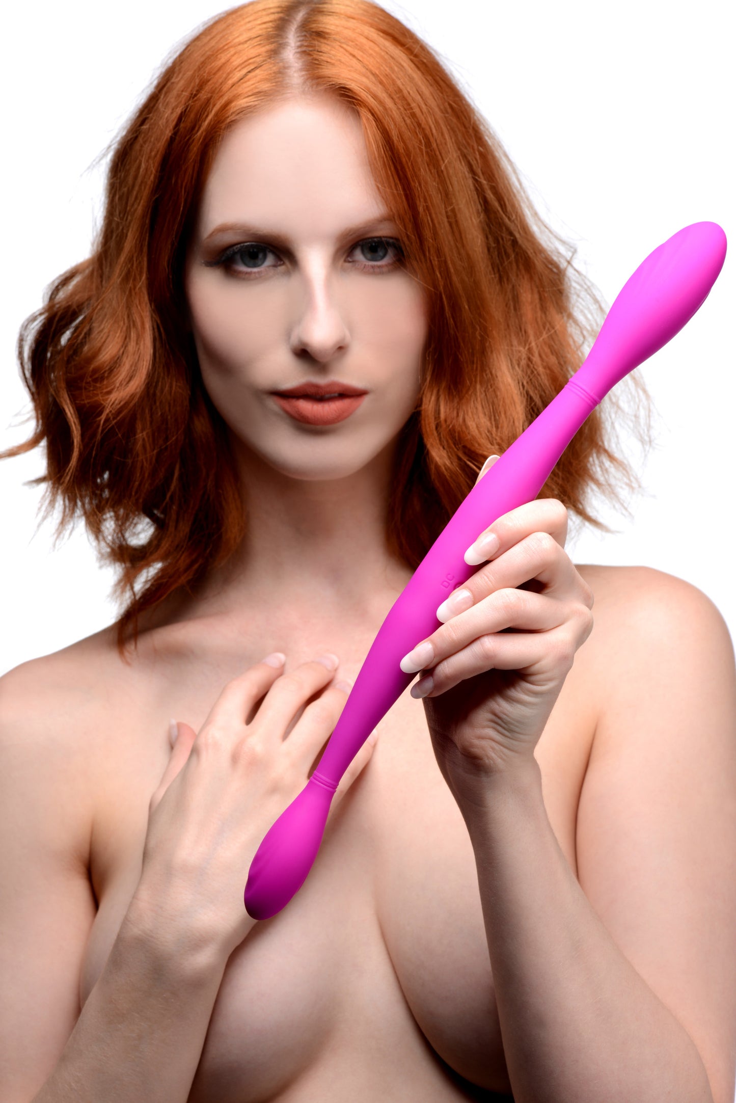 Double Thump 7x Rechargeable Silicone Double Dildo