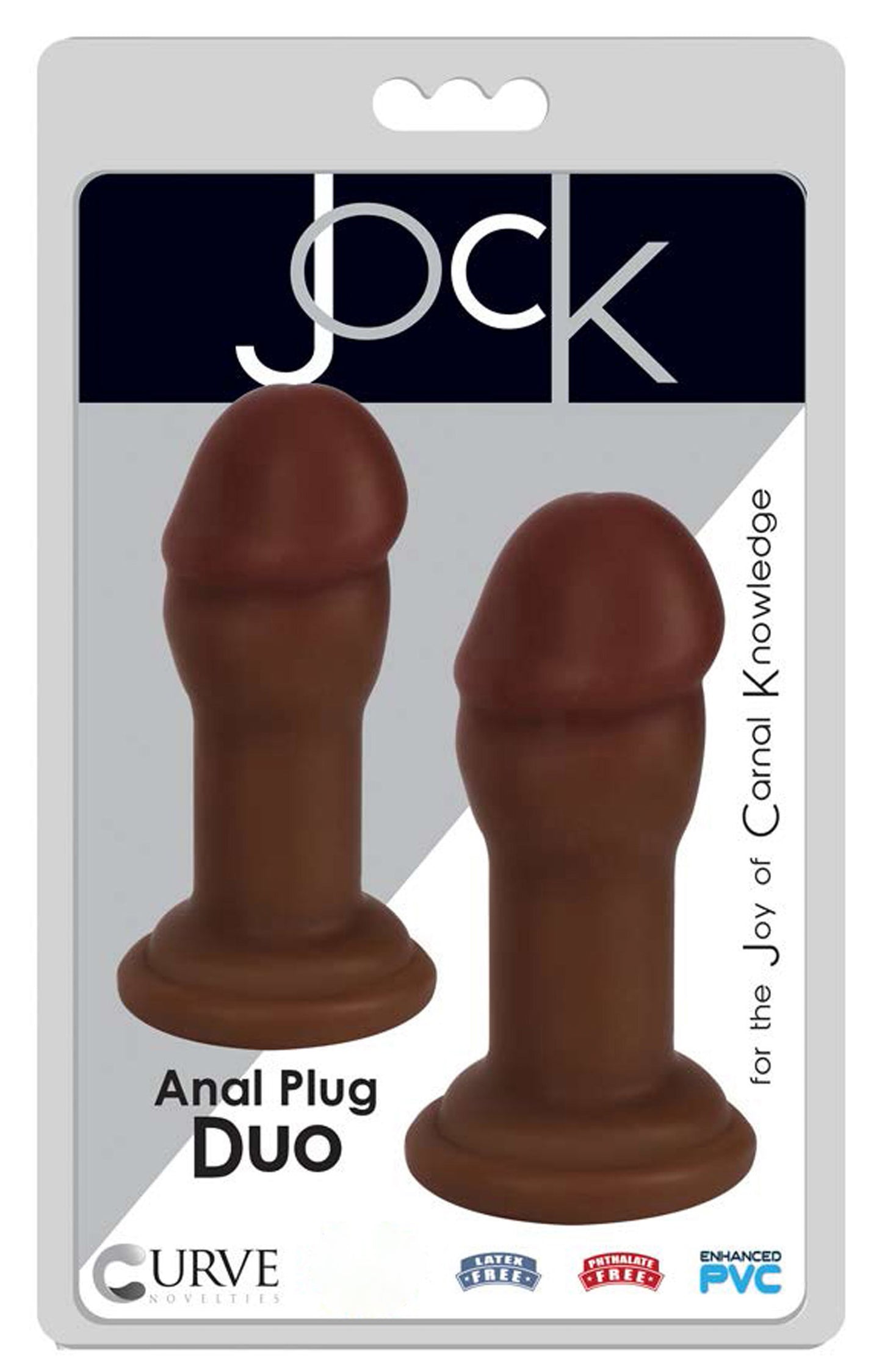 JOCK Anal Plug Duo Brown