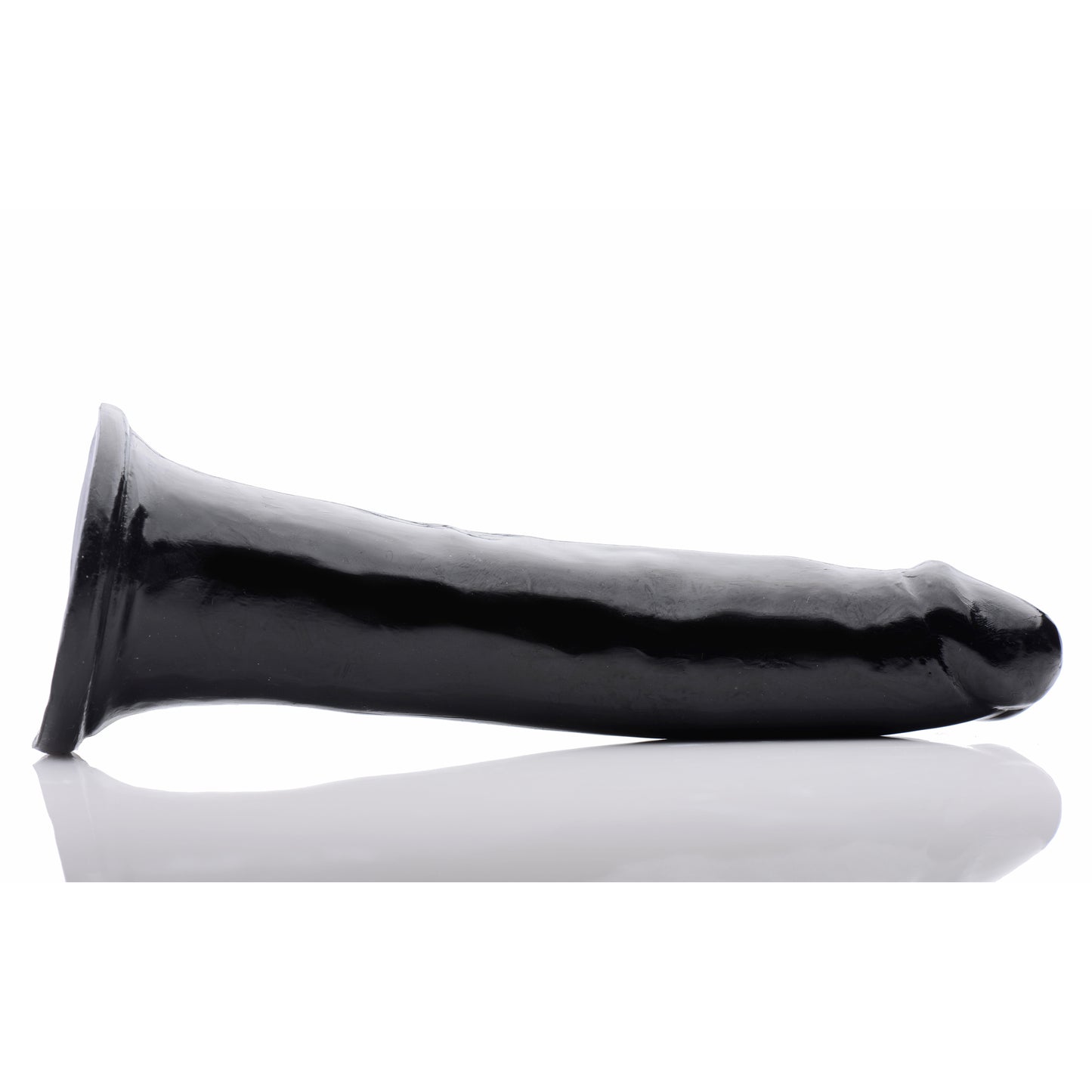 8 Inch Slim Dildo- Black