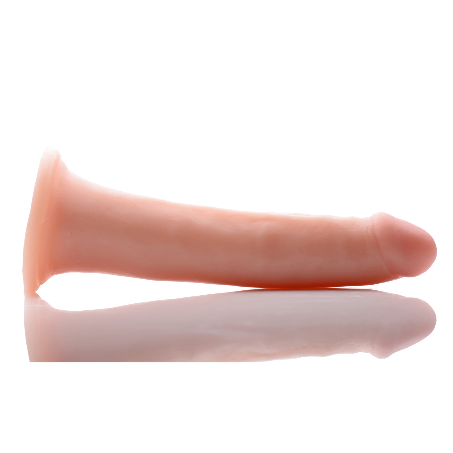 8 Inch Slim Dildo- Flesh