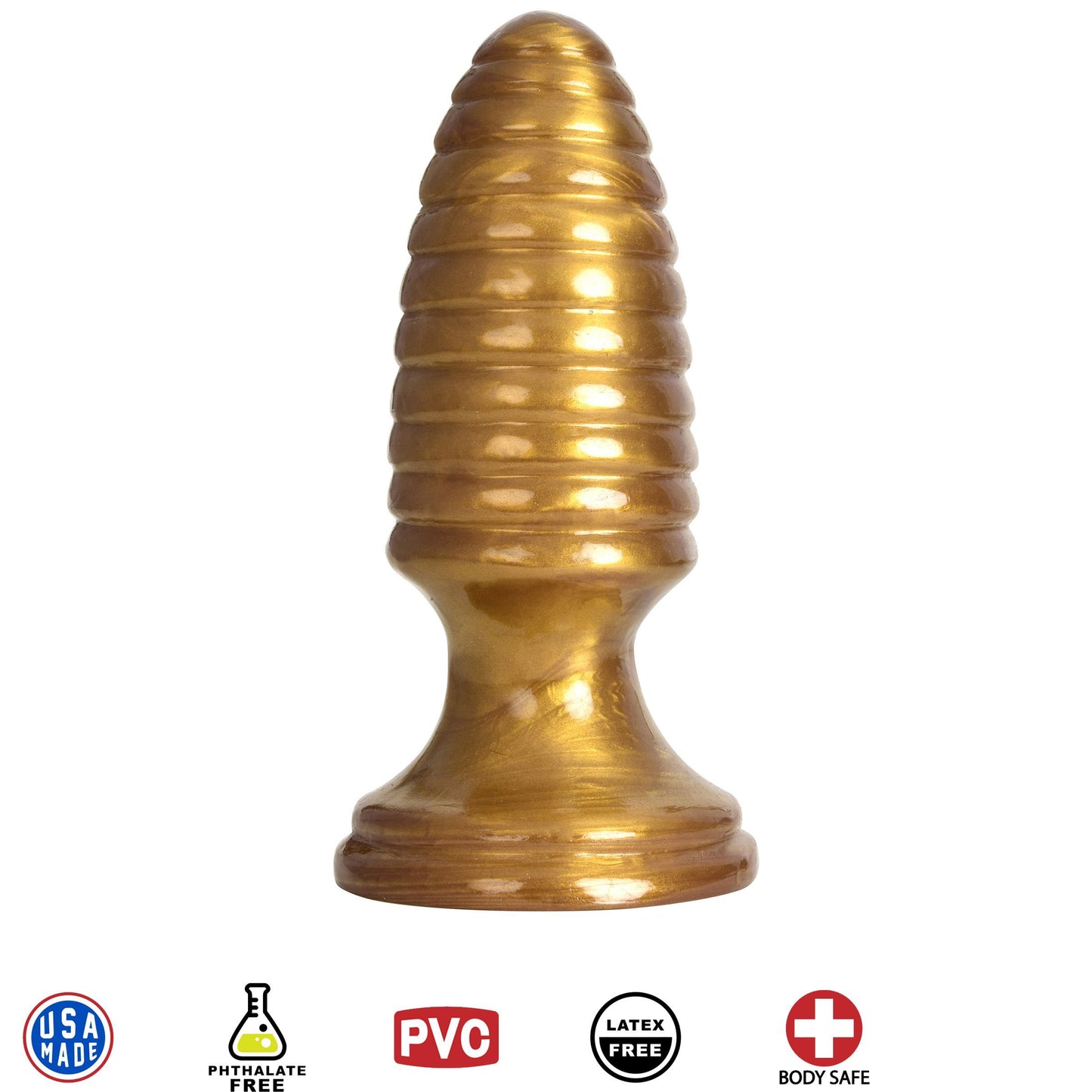 The Marshal Anal Plug -Gold