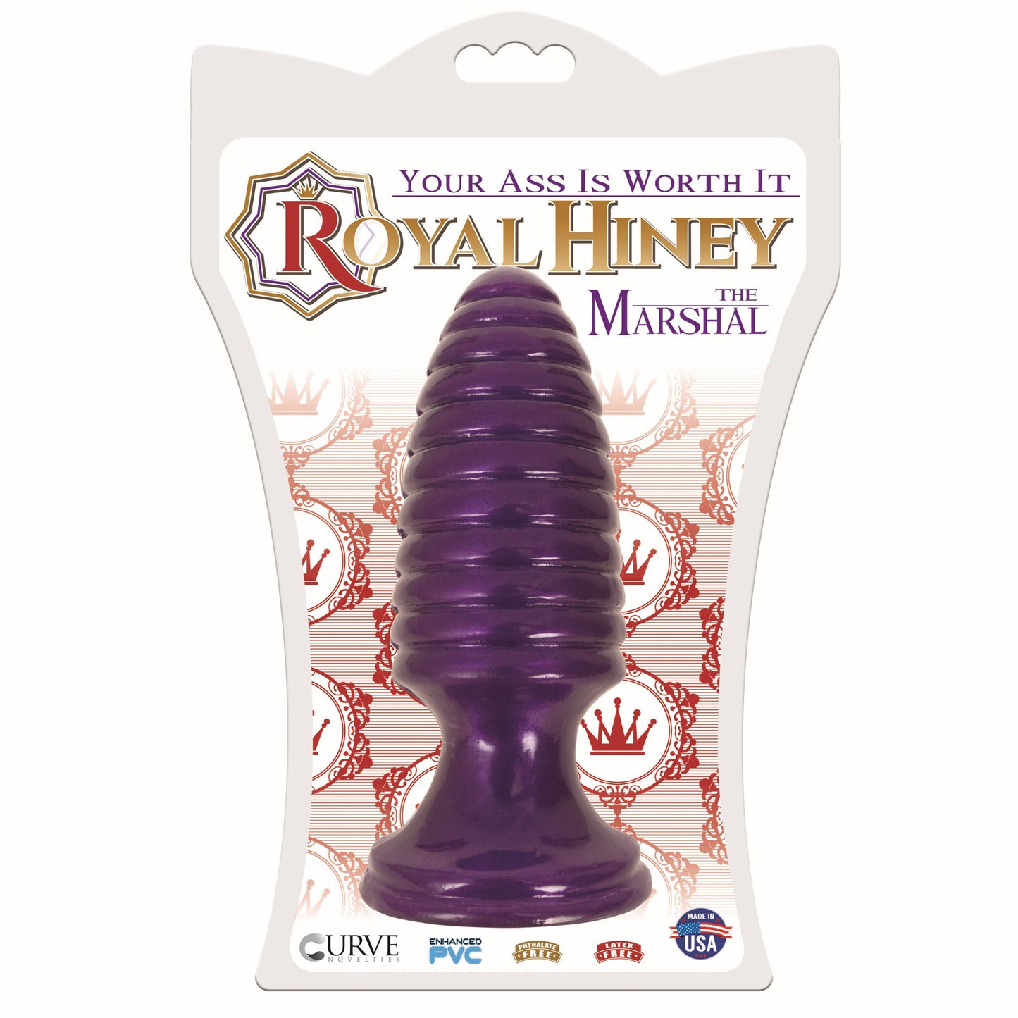 The Marshal Anal Plug -Purple