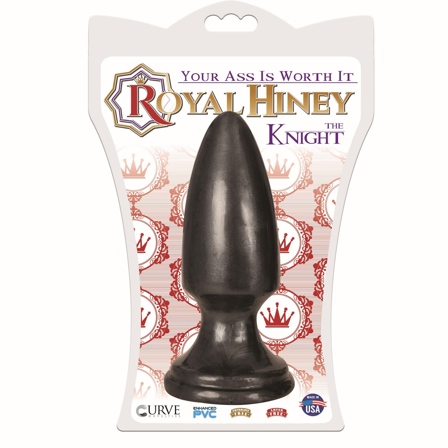 The Knight Anal Plug -Black