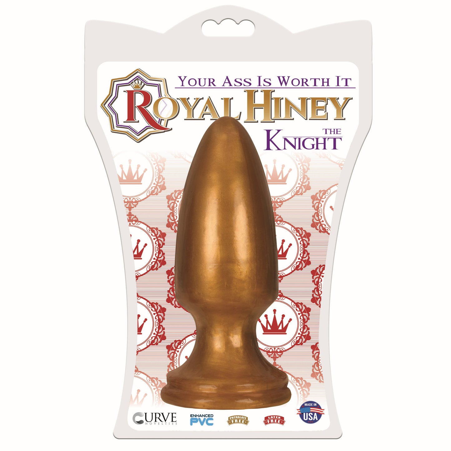 The Knight Anal Plug -Gold