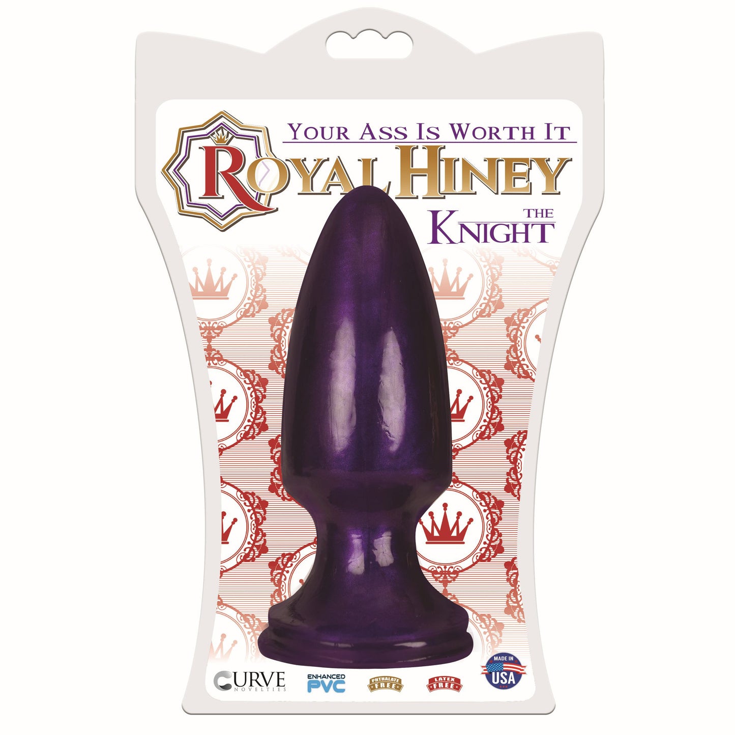 The Knight Anal Plug -Purple