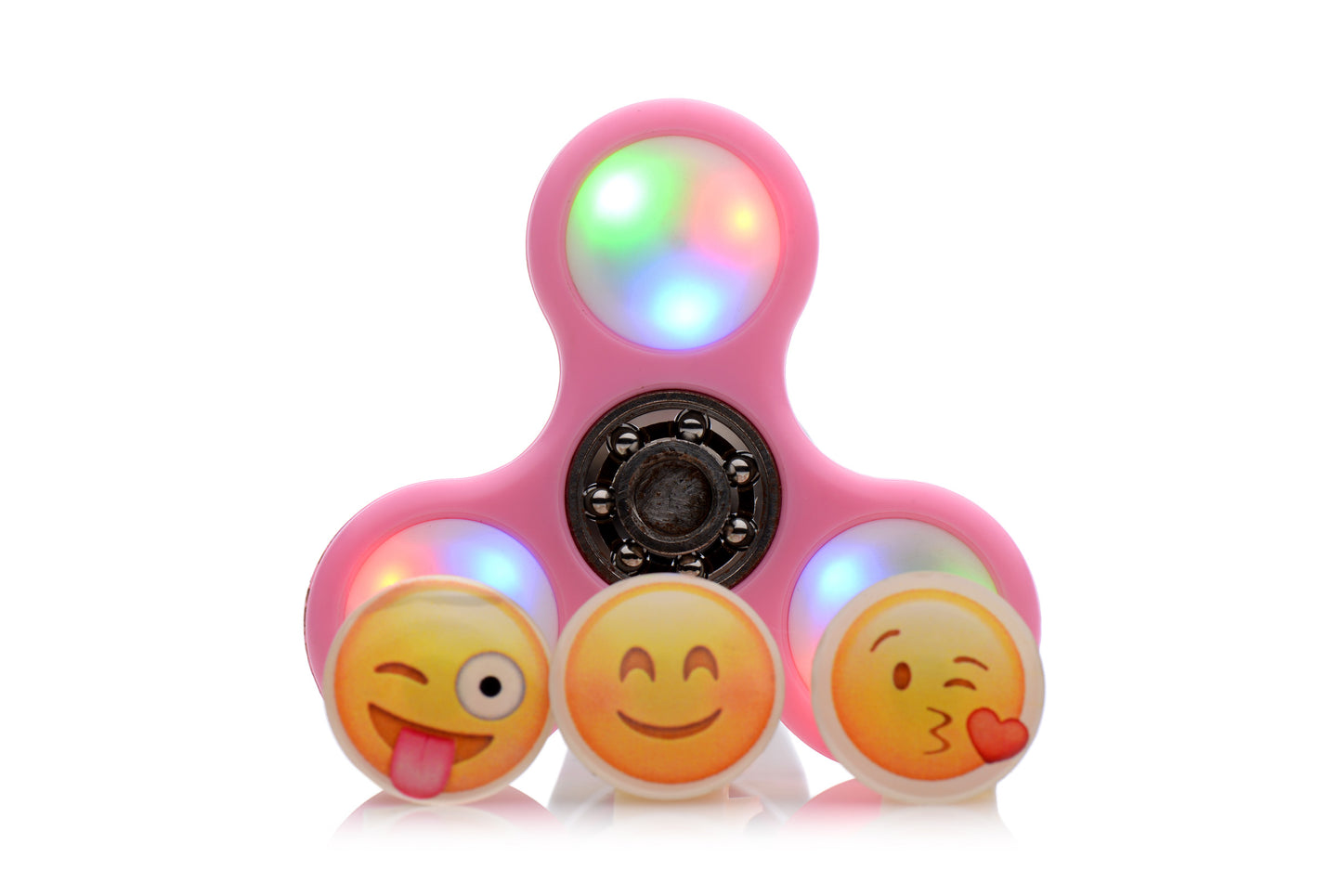 Light Up Emoji Fidget Spinner Butt Plug