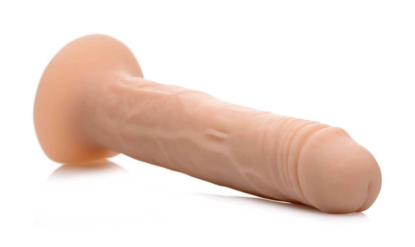 Kinetic Thumping 7X Remote Control Dildo - Medium